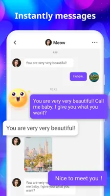 Poly - Funny Social Chat android App screenshot 0