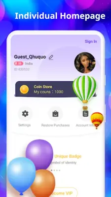 Poly - Funny Social Chat android App screenshot 2